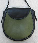 Black and Green Elana Bag