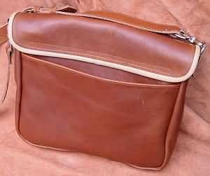 Leather Mail Bag | Fred Eisen Leather Bags
