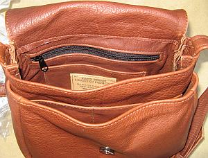 Small Leather Classic Bag Inside