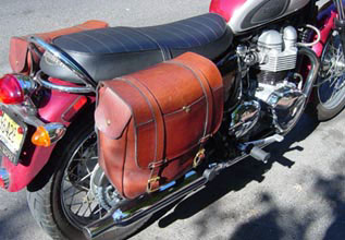Custom Motorcycle Saddle Bags